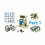 Εκπαιδευτικό robot kit AG211B, 14 σε 1, Ηλιακό - Image 2