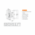 Focus Mount SMS10-11AT Βάση Τηλεόρασης Τοίχου με Βραχίονα έως 30" και 20kg - Image 3