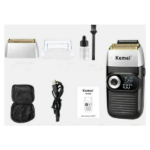 Kemei KM-2026 Ξυριστική Μηχανή Προσώπου Επαναφορτιζόμενη - Image 2