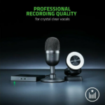 Razer Seiren Mini Black Μικρόφωνο Υπολογιστή με Σύνδεση USB (RZ19-03450100-R3M1) - Image 4
