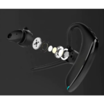 F910 Earbud Bluetooth Handsfree Ακουστικό Μαύρο - Image 4
