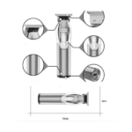 Kemei Επαναφορτιζόμενη Κουρευτική Μηχανή και Trimmer KM-i32 - Image 4