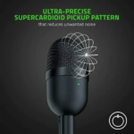 Razer Seiren Mini Black Μικρόφωνο Υπολογιστή με Σύνδεση USB (RZ19-03450100-R3M1) - Image 6