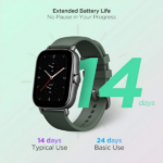 Amazfit GTS 2e 43mm Smartwatch Moss Green (W2021OV2N) - Image 7
