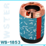 Ασύρματο Φορητό φεΗχείο Bluetooth WSTER WS-1853 Κόκκινο - Image 2