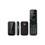 Blaupunkt BS 08 Single SIM Κινητό με Κουμπιά για Ηλικιωμένους Black
