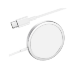 Borofone BQ9 PRO Magnetic Charger Ασημί - Image 2