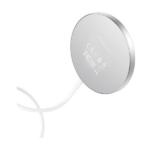Borofone BQ9 PRO Magnetic Charger Ασημί - Image 3