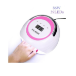 F8 White Pink UV/LED 86W Φουρνάκι Νυχιών - Image 3