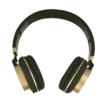 Gjby GJ-18 Ενσύρματα Ακουστικά Headphones Μαύρο Χρυσό
