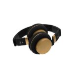 Gjby GJ-18 Ενσύρματα Ακουστικά Headphones Μαύρο Χρυσό - Image 4