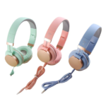 Gjby GJ-18 Ενσύρματα Ακουστικά Headphones Ροζ Gold - Image 5