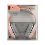 Gjby GJ-28 Ενσύρματα Ακουστικά Headphones Ροζ - Image 3