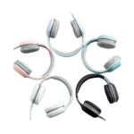 Gjby GJ-28 Ενσύρματα Ακουστικά Headphones Ροζ - Image 4