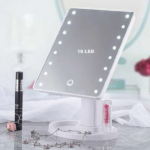 Καθρέφτης Μακιγιάζ με 16 Φώτα Led Λευκός (LA033895) - Image 2