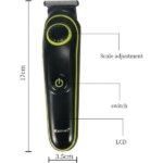 Kemei KM-696 Σετ Κουρευτικής, Ξυριστικής Μηχανής & Trimmer - Image 5