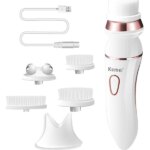 Kemei KM-7204 Συσκευή Kαθαρισμού Απολέπισης και Μασάζ για Πρόσωπο & Σώμα 5 σε 1 - Image 2