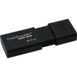 Kingston DT100G3 64GB USB Flash Drive Μαύρο - Image 2