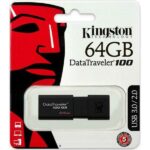Kingston DT100G3 64GB USB Flash Drive Μαύρο - Image 3