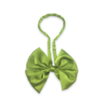 Κορδέλα Μαλλιών Σατέν Με Φιόγκο Πράσινο