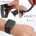 Λουράκι Milanese Tech-Protect για Apple Watch 42mm Μαύρο - Image 3
