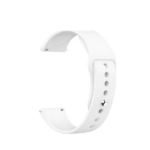 Λουράκι Σιλικόνης για Huawei GT / GT2 / Gear S3 / Amazfit Stratos 22mm Λευκό - Image 3
