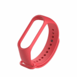 Λουράκι Σιλικόνης για Xiaomi Mi Band 3 / 4 Κόκκινο - Image 3