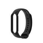Λουράκι Σιλικόνης για Xiaomi Mi Band 5 Μαύρο