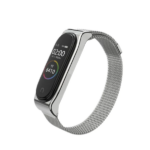 Λουράκι Stainless Steel Milanese για Xiaomi Mi Band 3 / 4 Ασημί