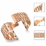 Λουράκι Stainless Steel για Apple Watch 42mm / 44mm Rose Gold - Image 2