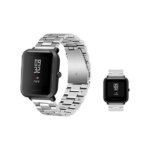 Λουράκι Stainless Steel για Xiaomi Amazfit BIP 20mm Ασημί - Image 2