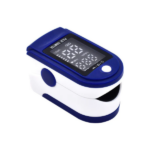 Οξύμετρο Δακτύλου με LED Οθόνη Μπλε (LK87)