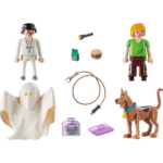 Playmobil Scooby-Doo Scooby and Shaggy with Ghost 70287 - Image 2
