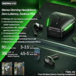 REMAX TWS-30 Ασύρματα Ακουστικά Μαύρο - Image 2