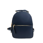 Σακίδιο Πλάτης Backpack με Χρυσές Λεπτομέρεις Μπλε Χρώμα