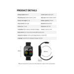 Smartwatch W4 Μαύρο - Image 6