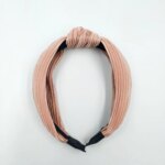 Στέκα Μαλλιών Πλισέ Ροζ