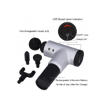 Συσκευή Μασάζ Fascial Gun Silver HG-320 - Image 3