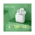 TWS V35 Ασύρματα Ακουστικά Μαύρο - Image 4