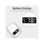 TWS i99 Ασύρματα Ακουστικά Λευκό - Image 8