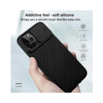 Θήκη Σιλικόνης Για iPhone 11 Pro Με Προστατευτικό Σύρτη Κάμερας Ροζ - Image 2