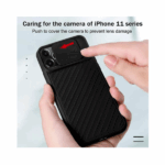 Θήκη Σιλικόνης Για iPhone 11 Pro Με Προστατευτικό Σύρτη Κάμερας Ροζ - Image 3