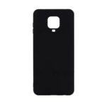 Θήκη Σιλικόνης για Xiaomi Redmi Note 9 Silicone Case Μαύρο