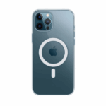 Θήκη Σιλικόνης για iPhone 12 Pro Max Διαφανής με Μαγνήτη