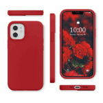 Θήκη Σιλικόνης για iPhone 12 mini OEM Κόκκινη - Image 2