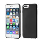 Θήκη Σιλικόνης για iPhone 8 / 7 Plus OEM Μαύρη - Image 2
