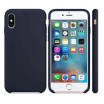 Θήκη Σιλικόνης για iPhone Χ / XS OEM Midnight Blue - Image 2