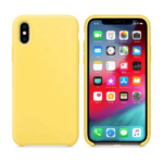 Θήκη Σιλικόνης για iPhone XS Max OEM Canary Yellow - Image 2