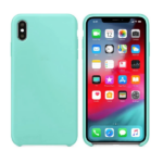 Θήκη Σιλικόνης για iPhone XS Max OEM Τιρκουάζ - Image 2