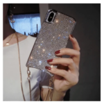 Θήκη για iPhone 11 Pro Max Luxury ΟΕΜ Με Bodystrap Ασημί - Image 5